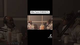 When Mike Tyson CHECKED TI funny tyson shortsvideo viral fypシ fyp miketyson [upl. by Colbert272]