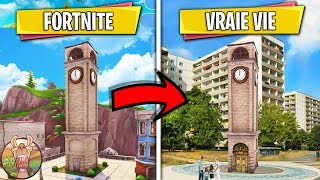 5 LIEUX DE FORTNITE QUI EXISTENT DANS LA VRAIE VIE  Lama Faché [upl. by Anomer]