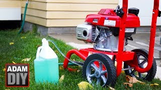 Basic Pressure Washing tips for beginners [upl. by Kedezihclem473]