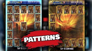 GLOBAL AND PERSONAL PATTERN IN WWE SUPERCARD FOR 7092021 [upl. by Azilef]