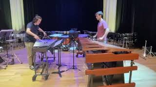 Tyson Gholston Davis Canto II 2021 version for vibraphone and marimba [upl. by Asiruam]