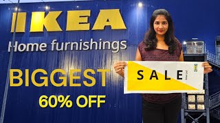 IKEA BIGGEST SALE 60 OFF Navi Mumbai  Best Offers  Kranti Gaikwad  IKEA Sale 2024 [upl. by Sheehan]