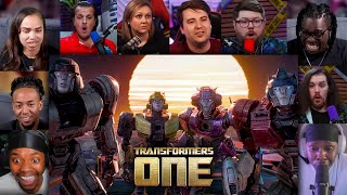 Transformers One 2024  Full Movie Reaction Mashup [upl. by Nilknarf853]