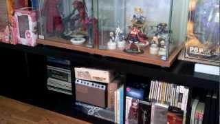 Ikea Detolf Expedit Puck Light Anime Figure Collection Setup [upl. by Mylor]