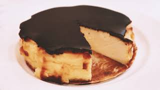 Basque Burnt Cheesecake Recipe  Creax Bakery [upl. by Arutnev]