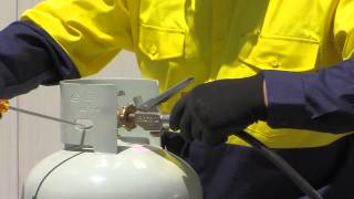 How to Fill a Gas Bottle  Fill Propane Tank  How to Refill LPG Gas Cylinder  Safely Decant LPG [upl. by Inah]