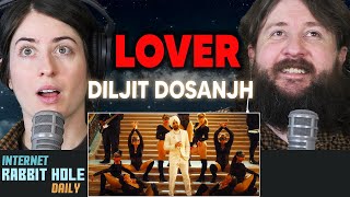 Diljit Dosanjh LOVER Official Music Video  irh daily REACTION [upl. by Lewanna829]