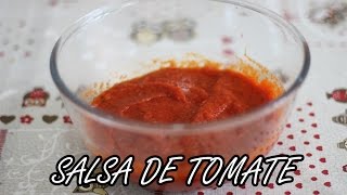 Salsa de tomate  Como preparar salsa de tomate con Thermomix TM31  Pasos [upl. by Anairad]