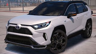 Toyota Rav4 Prime XSE 2021 GTA 5 [upl. by Leinoto687]