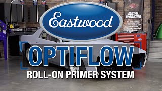 How To Roll On Primer  Painting a Car with OPTIFLOW Roll On Paint System  Eastwood [upl. by Noelopan]