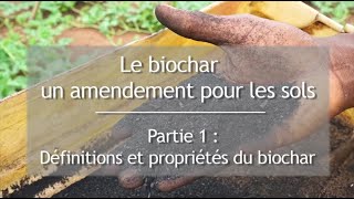 Le biochar un amendement pour les sols  Partie 1 [upl. by Imaj]