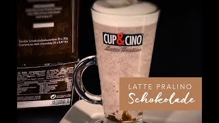 Heiße Schokolade mit cremigem Milchschaum  Latte Pralino [upl. by Nyltac]