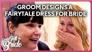 Groom designs a Fairytale dress for Bride 🤧 [upl. by Duwe]