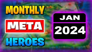 BEST HERO In Mobile Legends AFTER UPDATE JANURAY 2024 [upl. by Barncard758]