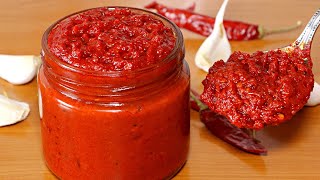 Red Chilli Garlic Chutney  Easy And Quick Garlic Chutney  Kanaks Kitchen [upl. by Marella]