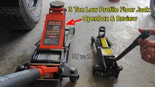 Ladderman Low Profile Floor Jack 3 Ton [upl. by Coretta]