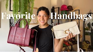 Handbag Collection  My Top 5 Favorite Luxury and Affordable Bags [upl. by Henrion]