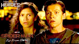 Peter Tells MJ That He Is SpiderMan  SpiderMan Far From Home  Hall Of Heroes [upl. by Heber263]