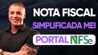 COMO EMITIR NFSe NO NOVO PORTAL DO MEI PASSO A PASSO NOTA FISCAL DE SERVIÇOS MODELO SIMPLIFICADO [upl. by Areta837]