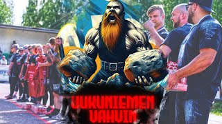 Uukuniemen Vahvin  105kg Suomen Vahvin karsinta [upl. by Thurlough]