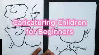 How to Caricature Children for Beginners [upl. by Ameehs]