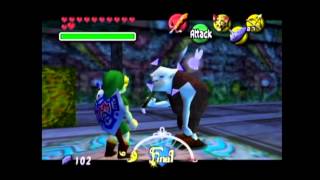 Zelda Majoras Mask Playthrough 046 Ikana Graveyard Blind Gravekeeper [upl. by Nazus]