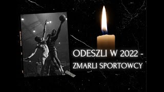 Odeszli w 2022 roku  zmarli sportowcy [upl. by Nahtnhoj]