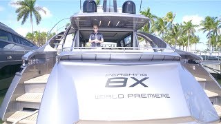 2019 Pershing 8X  YachtWorld [upl. by Ahtebat]