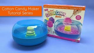 Cotton Candy Maker Video Tutorial [upl. by Isiad459]