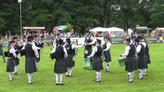 Portavogie Pipe Band  Glenarm 2016 [upl. by Leelah674]