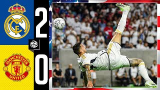 Real Madrid 20 Manchester United  Highlights  Houston [upl. by Siana]