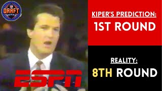 Mel Kipers WORST PREDICTION EVER  1992 NFL Draft [upl. by Fraase]