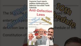 Anti Defection laws supreme court decision viralvideos currentaffairs trending viralshort [upl. by Perrie]