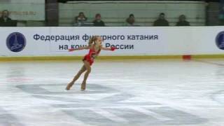 Elena RADIONOVA RUS  Rostelecom Crystal Skate 2010 [upl. by Johna]