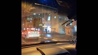 Driving in Bnei Brak in Israel Thursday night before Shabbat [upl. by Aicala628]