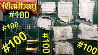 Mailbag 100 Elektronik AliExpress China ESP32 C3 SMD und Last Widerstände SMD Kondensatoren [upl. by Ogden639]