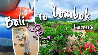 First Impressions of LOMBOK  Flying from Bali to Lombok Indonesia [upl. by Arymat]