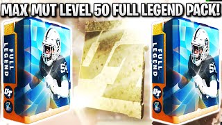 MAX MUT LEVEL 50 FULL LEGEND FANTASY PACK MAX MUT LEVEL 50 REWARD  MADDEN 22 ULTIMATE TEAM [upl. by Filemon]