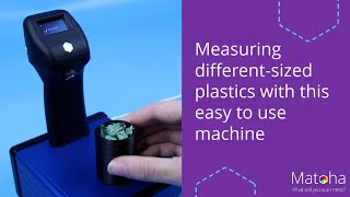 Measuring differentsized plastics with this easy to use machine [upl. by Coretta41]