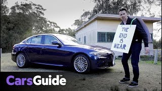 Alfa Romeo Giulia Super 2017 review road test video [upl. by Adamek550]