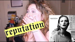 REPUTATIONTAYLOR SWIFT l ALBUM REACTION [upl. by Ydur592]