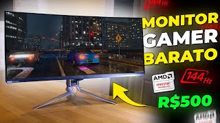 TOP 7 Monitores GAMER BARATO Custo Beneficio 2024 até 240hz Curvo Ultrawide e 4K para Jogar e etc [upl. by Edwards]