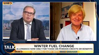 Talk TV Winter Fuel Allowance and the next Tory leader 30 07 24 [upl. by Gnauq]