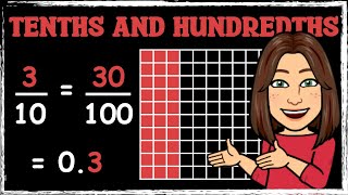 Tenths and Hundredths  Maths with Mrs B [upl. by Hobie]