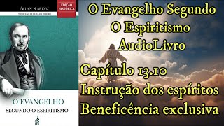 Beneficência exclusiva  Capítulo 1310  Evangelho Segundo o Espiritismo  Audiobook [upl. by Margret]