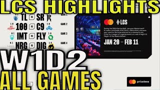 LCS Highlights Week 1 Day 2 ALL GAMES  LCS Spring 2023 W1D2 [upl. by Obie]