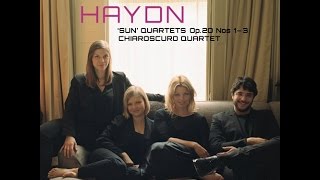 Chiaroscuro Quartet Documentary  Haydns Sun Quartets Op20 recording [upl. by Adnerak]