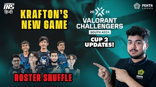 KRAFTON LAUNCHES NEW GAME  BGMI amp VALORANT TEAM UPDATES  VCT SA UPDATES  Ein5 HINDI [upl. by Slinkman319]