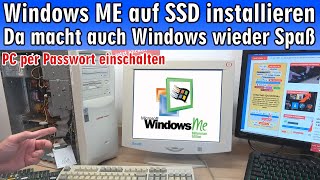 Windows Me auf SSD installieren ✅ Nvidia Riva TNT2 ▪ Compaq Presario ▪ Intel Pentium III 📀 [upl. by Milah]