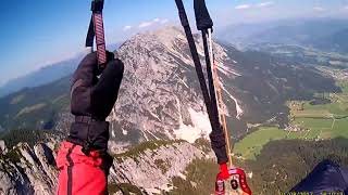 Flug Stoderzinken Gröbming hikeampfly gleitschirmfliegen paragleiten paragliding parapente [upl. by Navlys]